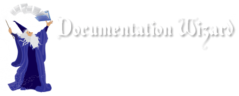 Documentation Wizard Logo with Registered Trademark